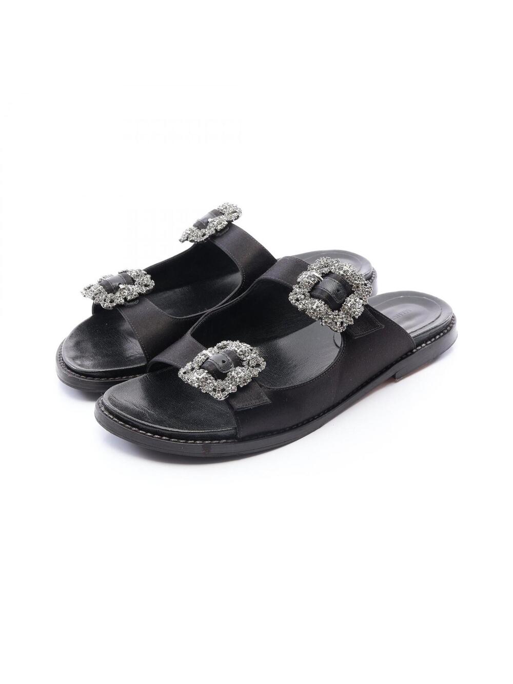 Manolo Blahnik Sturlushangi With Jewels #374455M68B